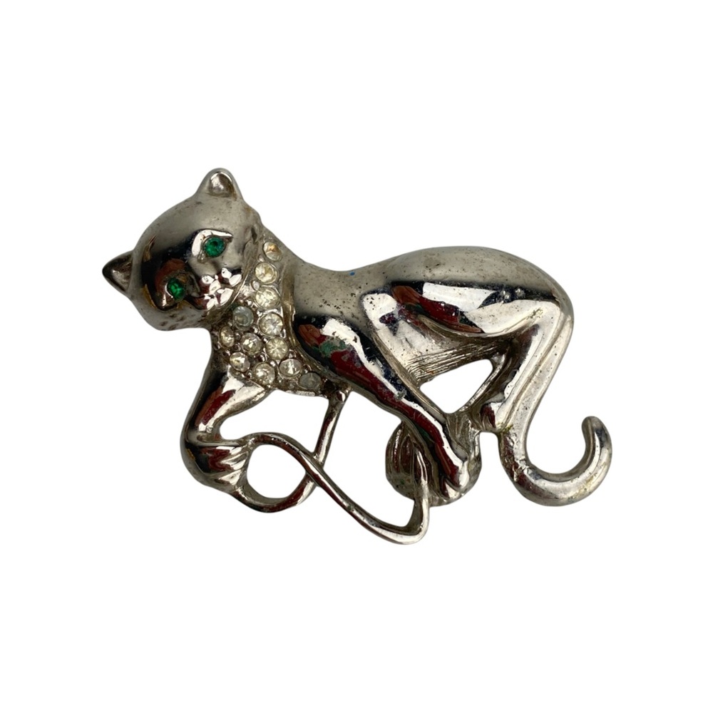 Vintage Cat Brooch